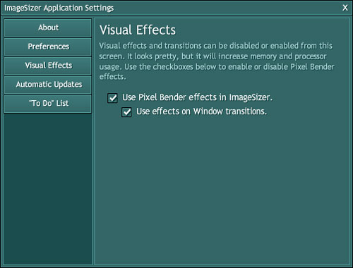 ImageSizer - Visual Effects